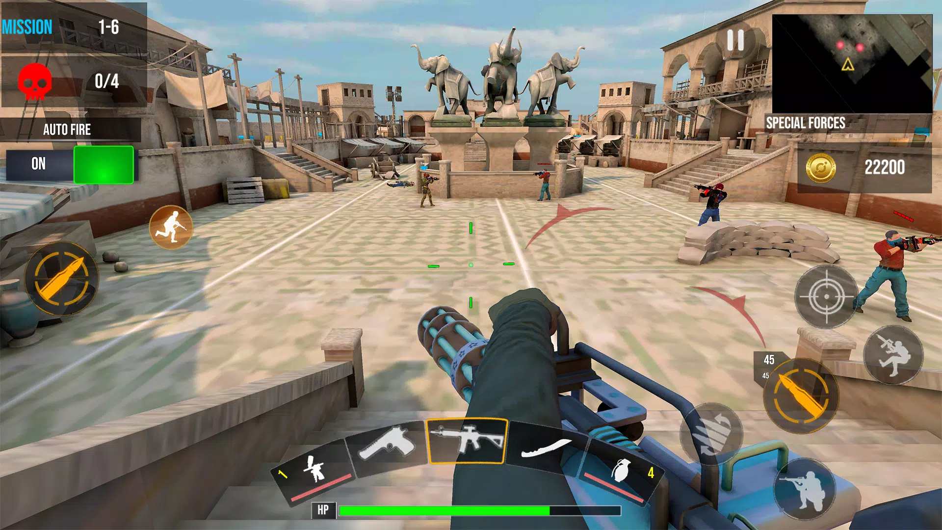 Schermata FPS Commando Strike 3D 3