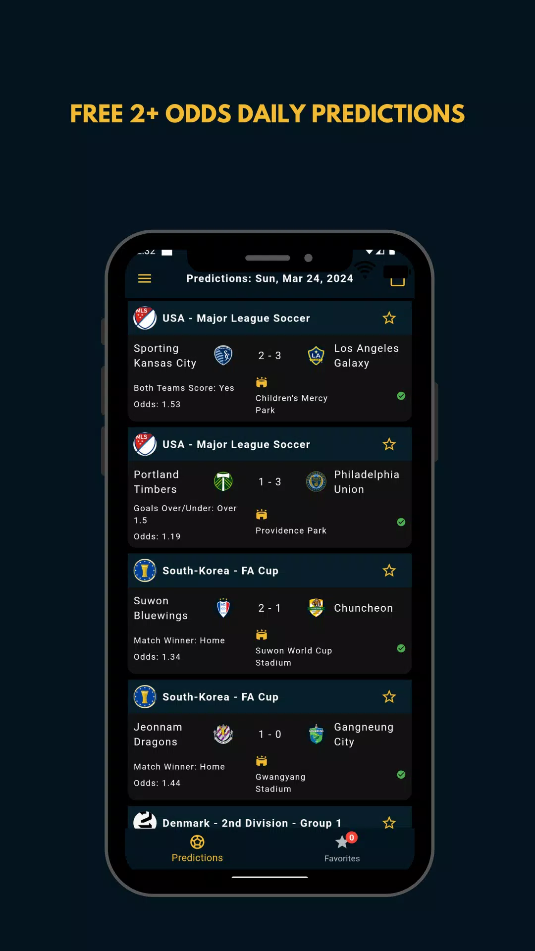 2+ Odds Daily Betting Tips Captura de tela 0