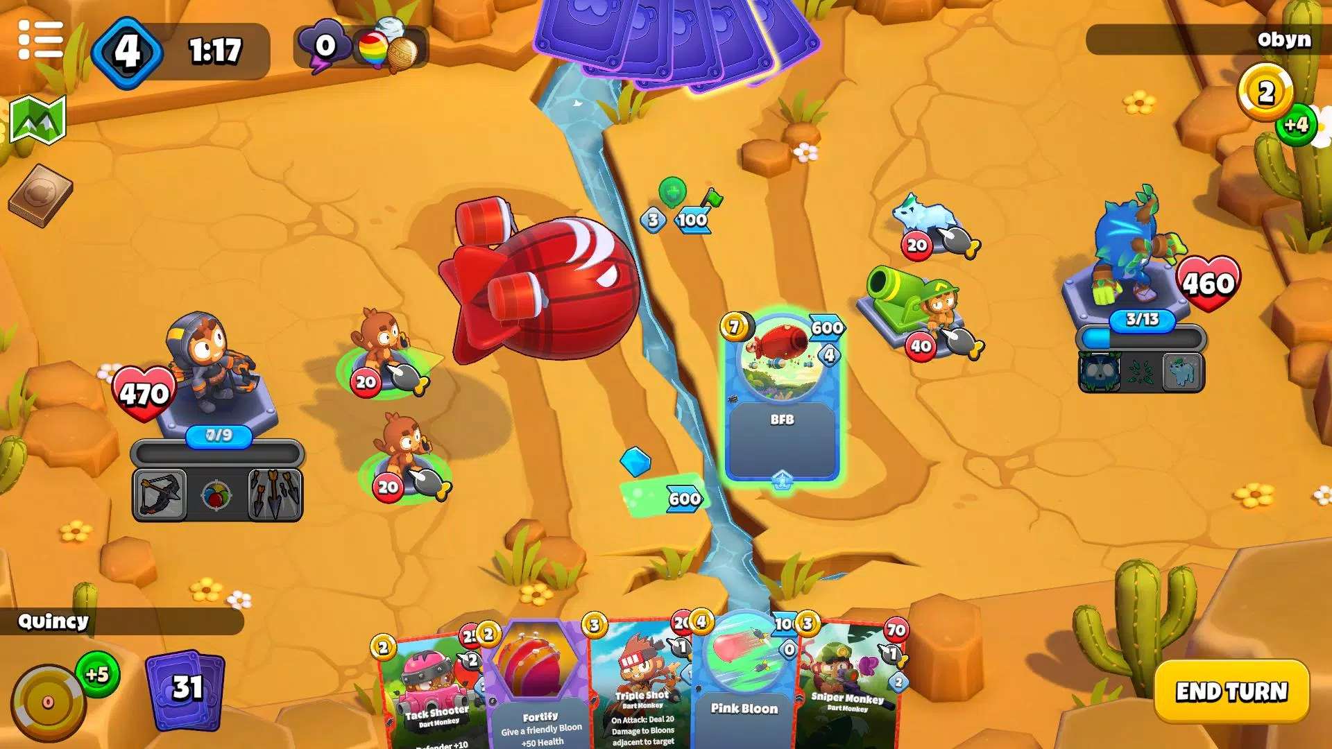 Bloons Card Storm Screenshot 3