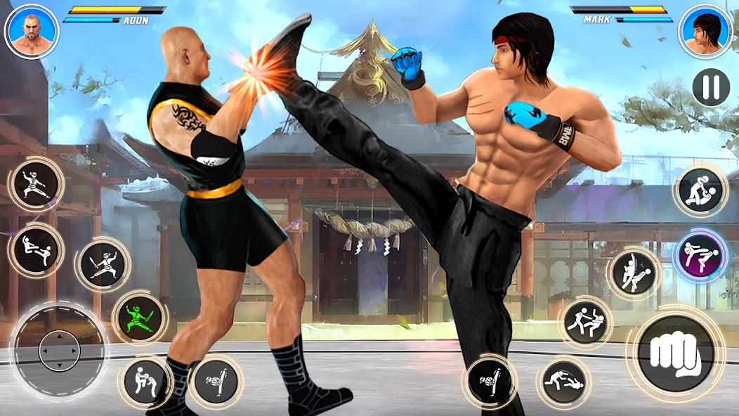 Kungfu Karate: juego de lucha Captura de pantalla 2