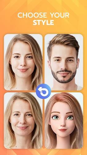 FaceLab Face Editor App, Aging ဖန်သားပြင်ဓာတ်ပုံ 0