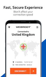 Webroot WiFi Security VPN 스크린샷 2