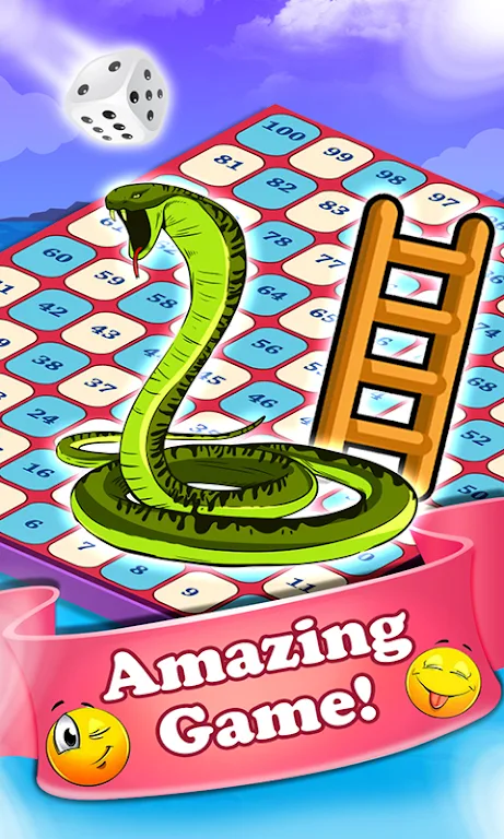 Snakes and Ladders Dice Game Capture d'écran 3