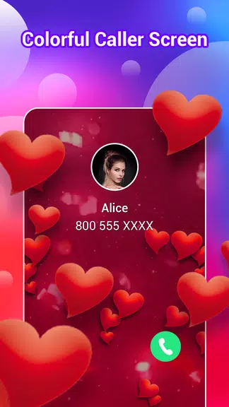 Color Call Screen - Call flash Schermafbeelding 1