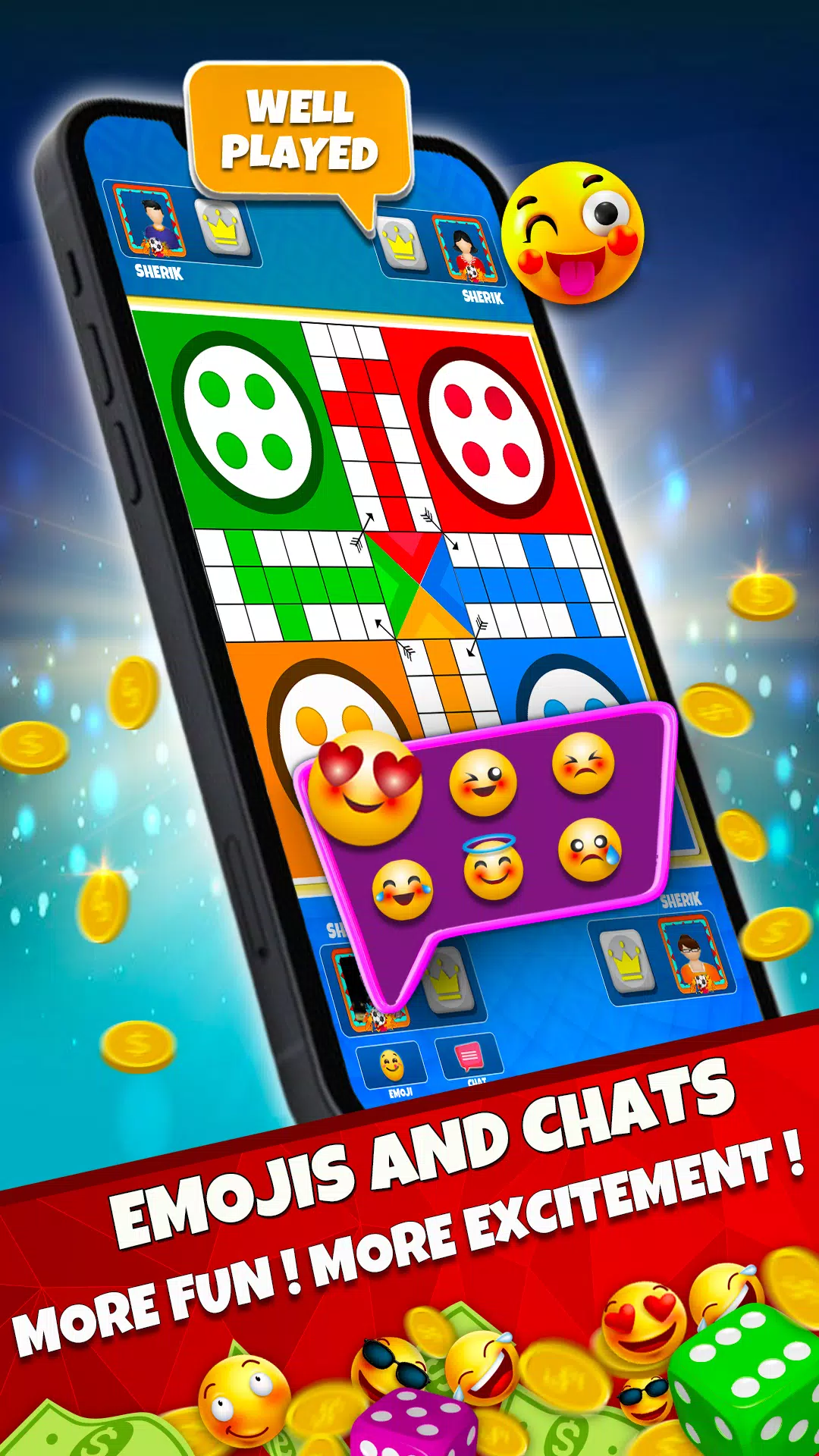 Schermata Ludo Online: Dice & Board Game 2