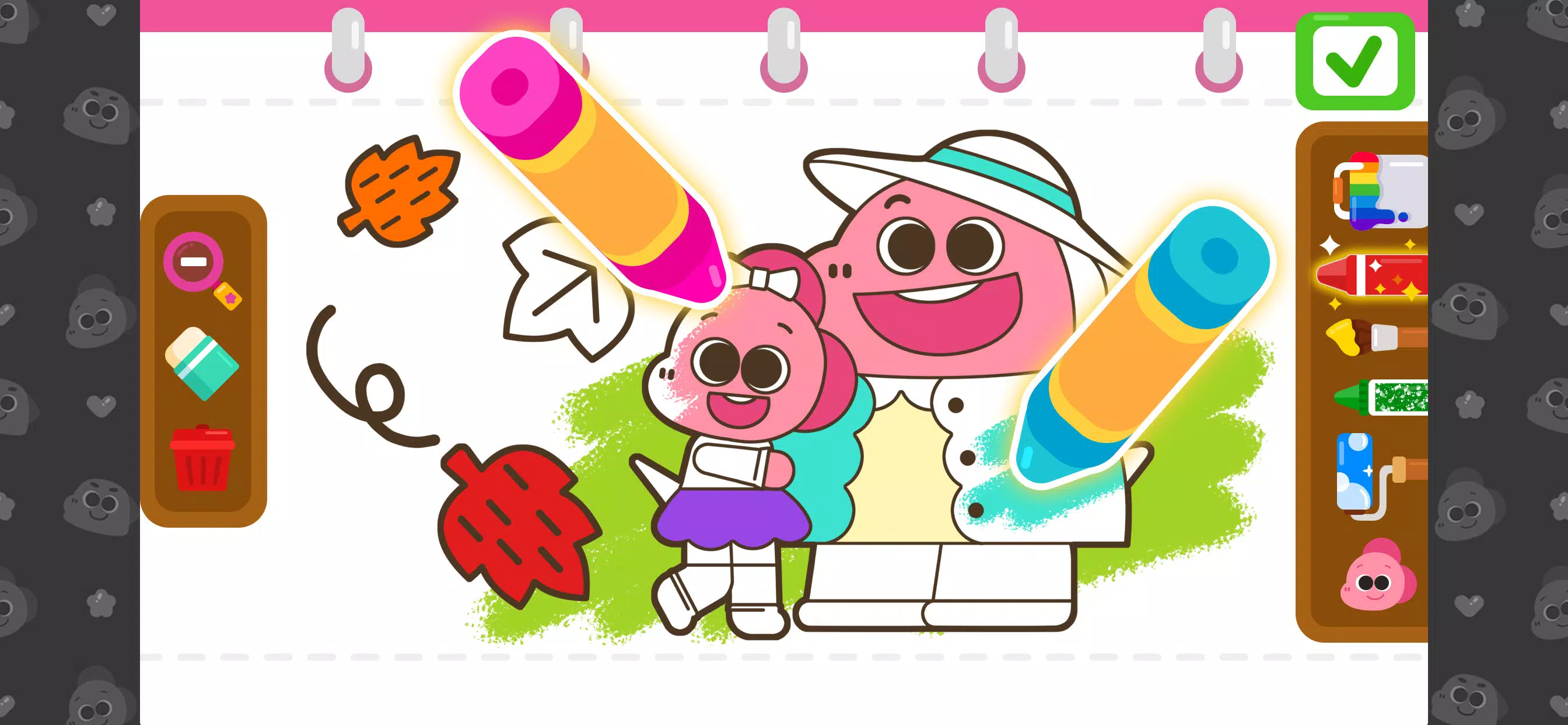 Cocobi Coloring & Games - Kids Zrzut ekranu 3