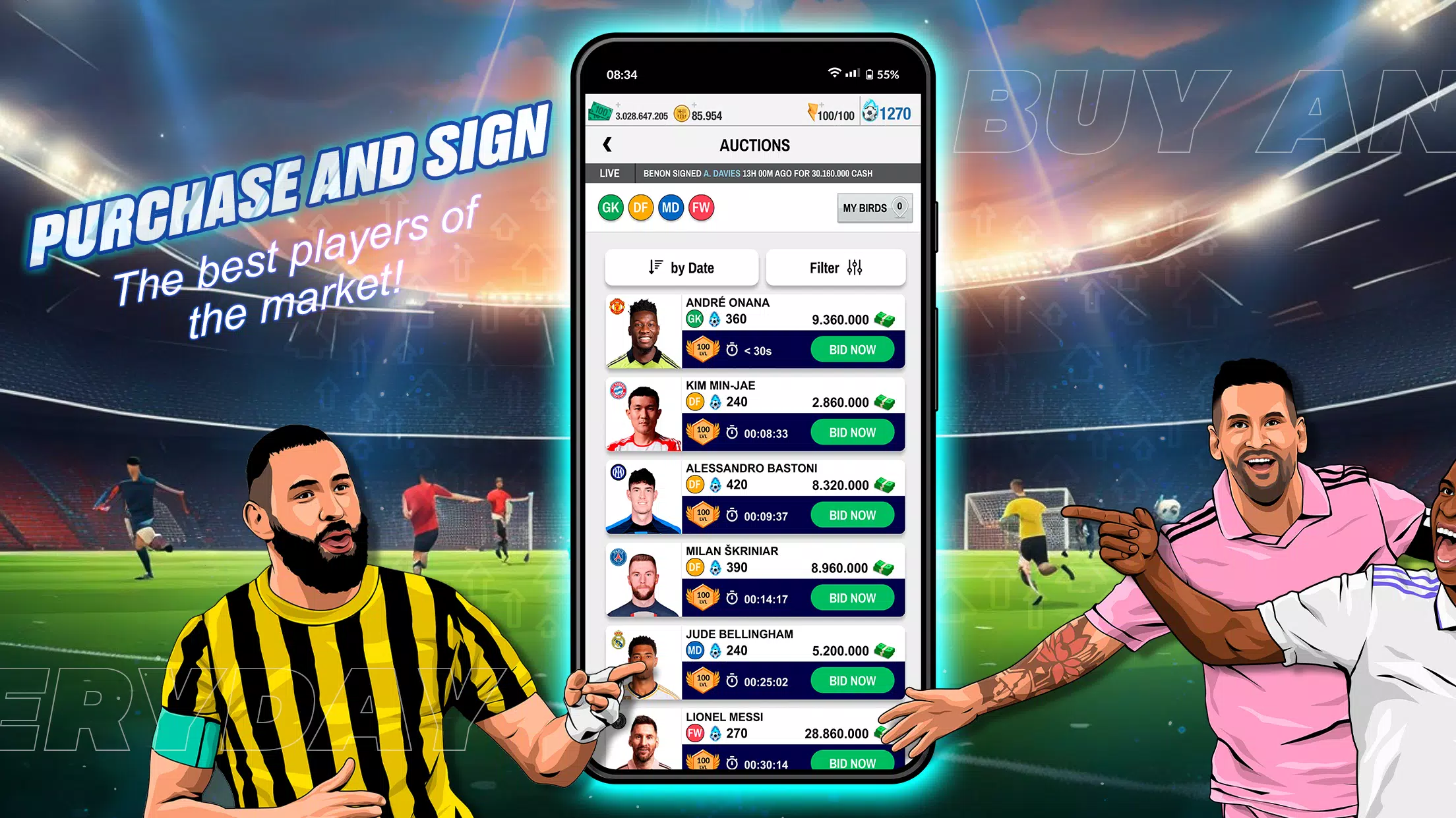 PRO Soccer Fantasy Manager 24应用截图第1张