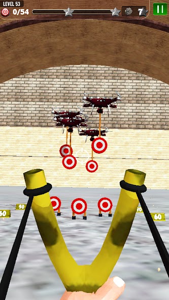 Slingshot Master Catapult Game Mod Captura de tela 2