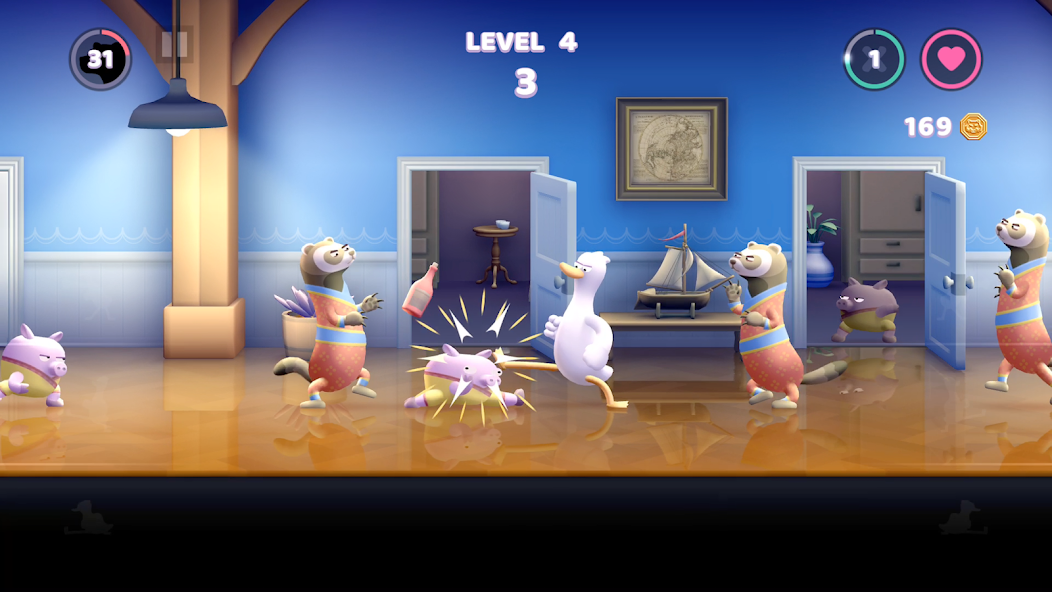 Punch Kick Duck Mod Schermafbeelding 3