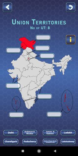 India Mapper-(India Map Game) Screenshot 2