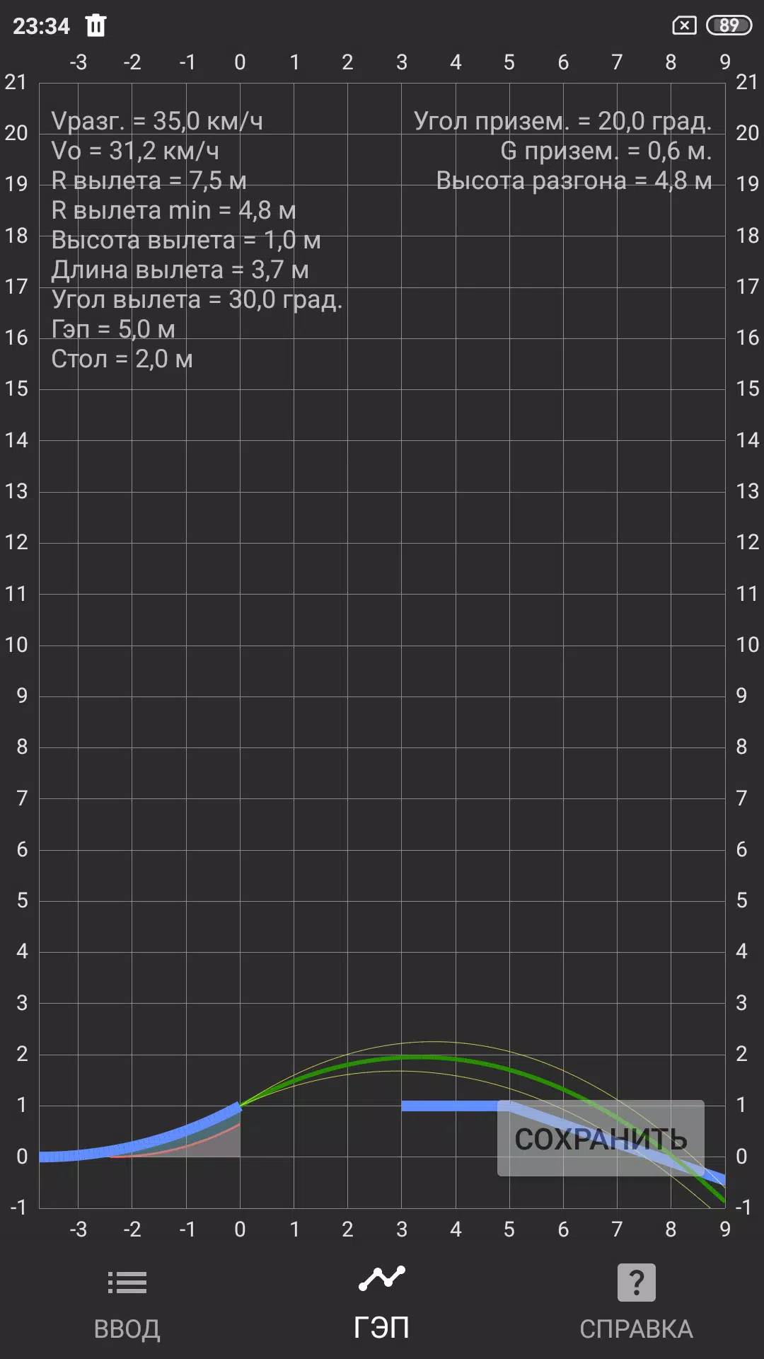 Gap Calculator Captura de pantalla 1