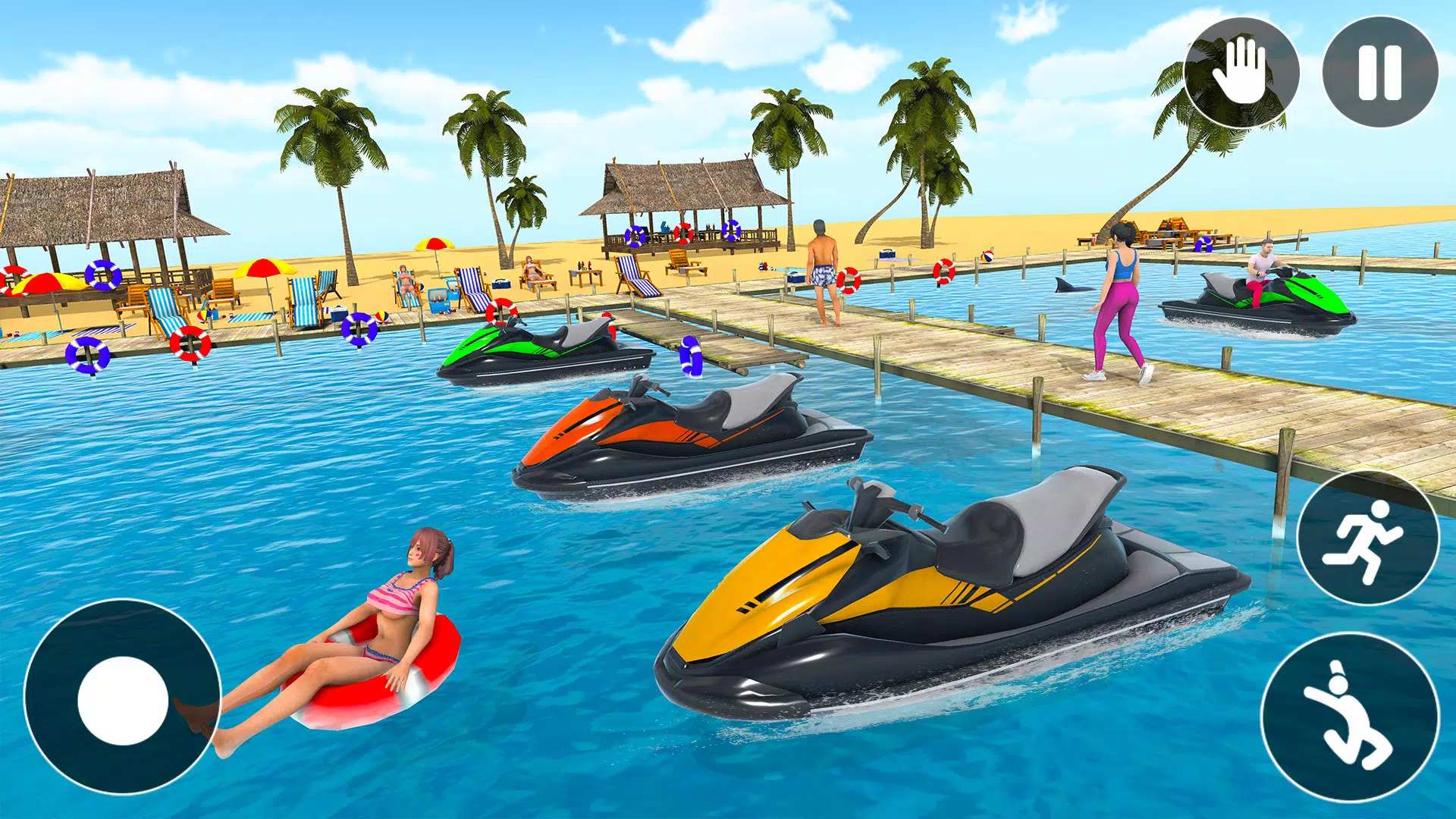 Grand Beach Club Simulator 3D 螢幕截圖 1