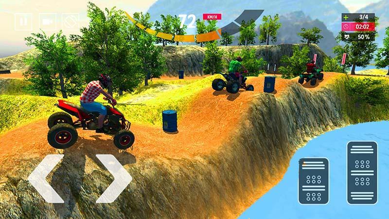 Atv Bike Game - Quad Bike Game स्क्रीनशॉट 1