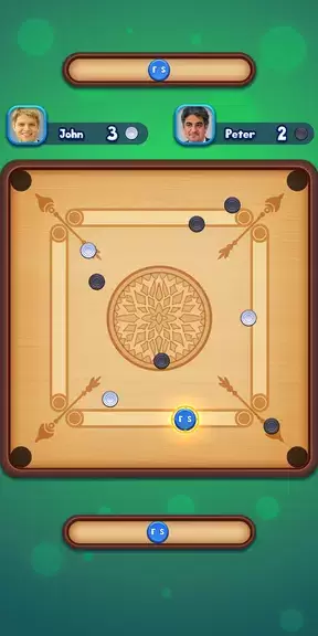 Schermata Carrom Strike - Disc Pool Game 3