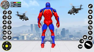 Spider Rescue- Rope Hero games 螢幕截圖 0