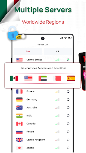 Mexico VPN - Get Mexican IP 螢幕截圖 1