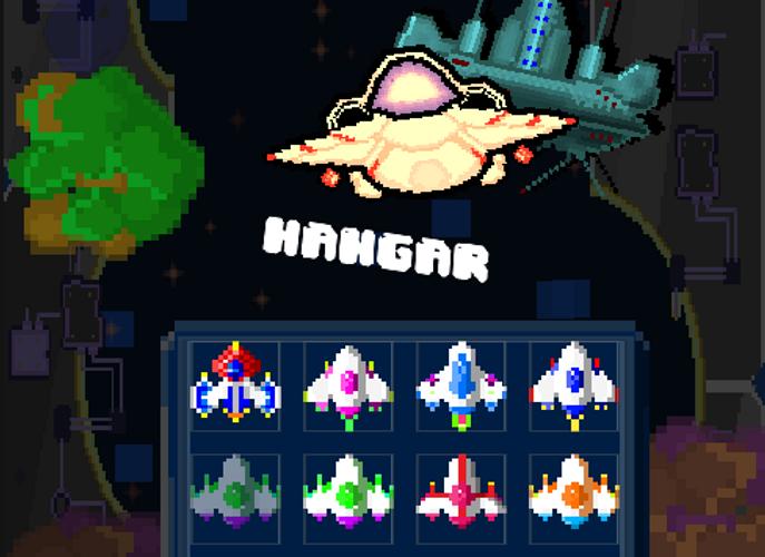 Galaxiga Retro Arcade Action Скриншот 3