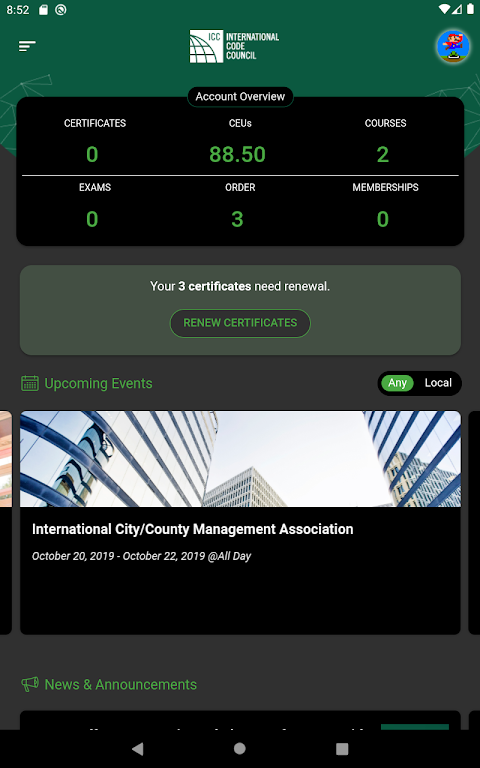myICC by the Code Council Скриншот 0