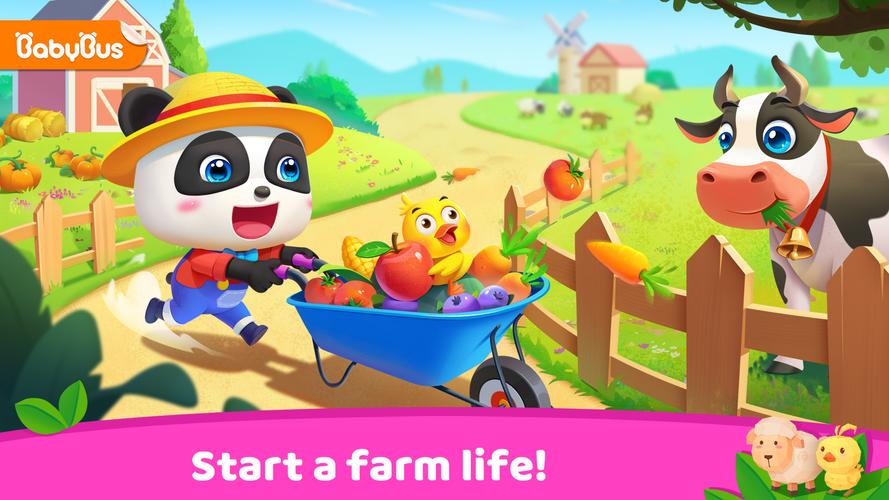 Little Panda's Town: My Farm Captura de pantalla 0