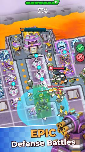 Island Defense TD - Tower War Screenshot 0