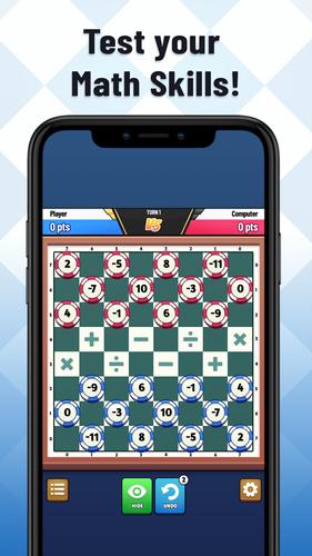 Damath: Math Checkers Ảnh chụp màn hình 0