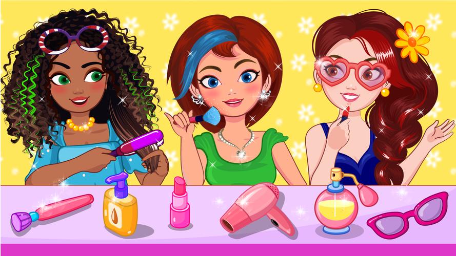 Hair Salon games for girls fun Screenshot 0