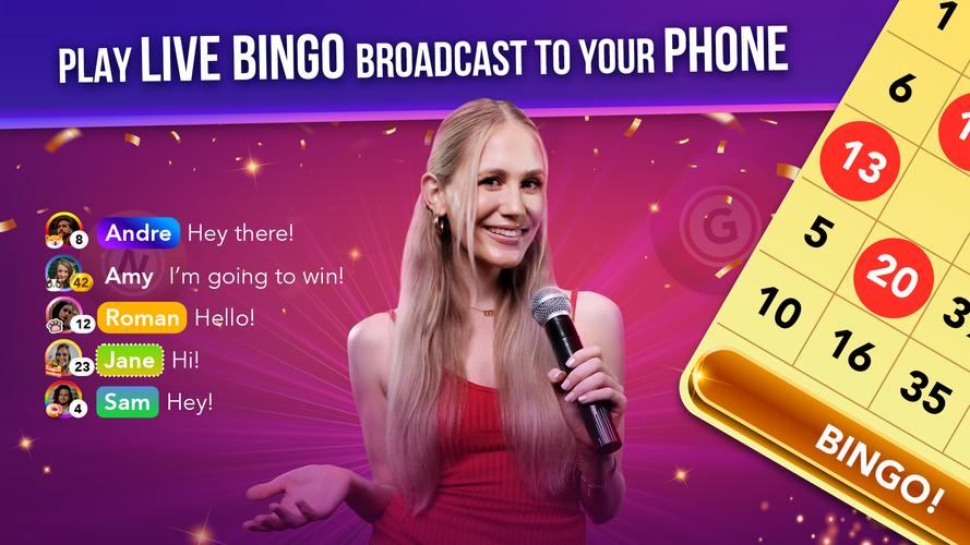 Live Play Bingo 螢幕截圖 0