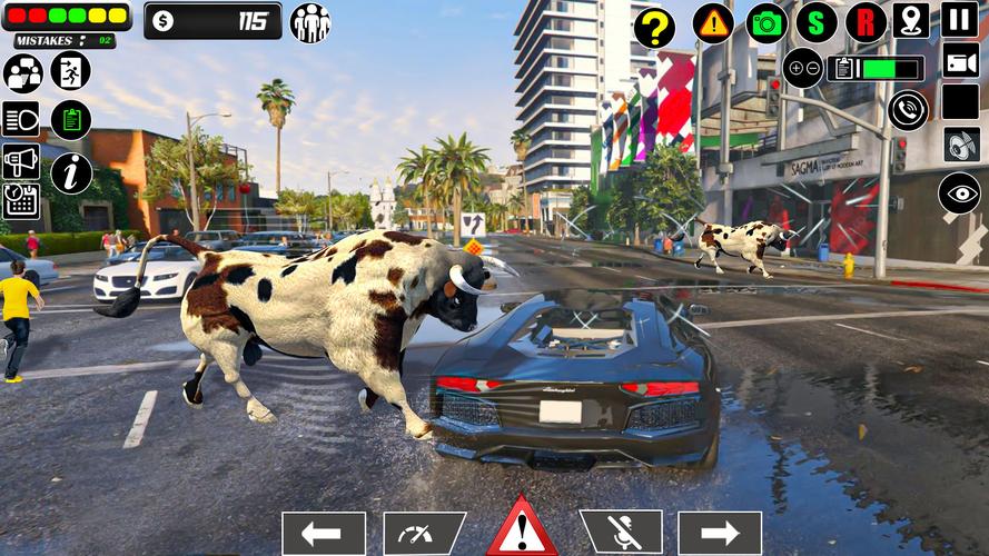 Wild Battle Craft: Bull Fight 스크린샷 2