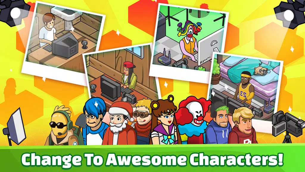 Tube Tycoon - Tubers Simulator Zrzut ekranu 2