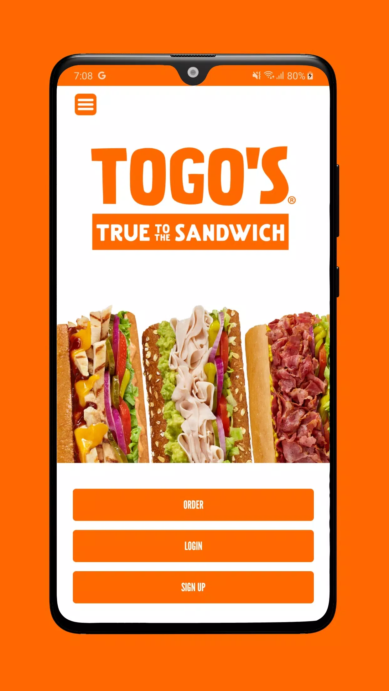 TOGO’s Sandwiches Ảnh chụp màn hình 0