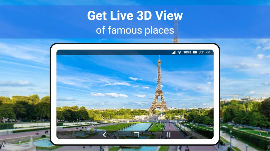 Live Earth Map - World Map 3D Tangkapan skrin 2