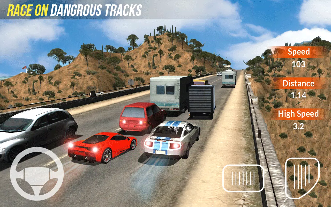 Traffic  Racing  Nation:  Traffic  Racer  Driving Скриншот 1