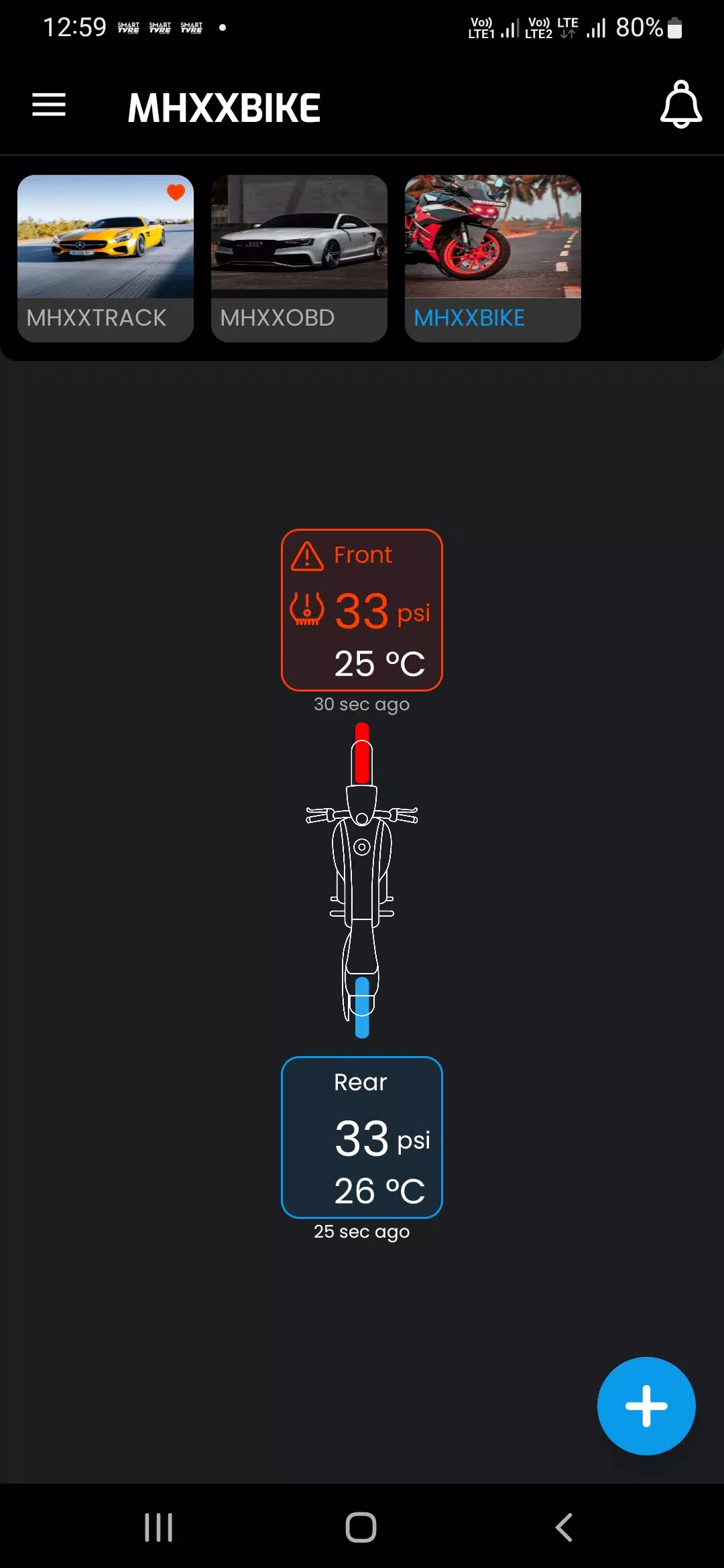 SMART TYRE CAR & BIKE Ekran Görüntüsü 1