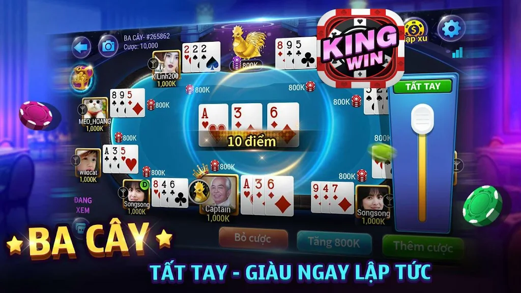 Game danh bai doi thuong King Win Ekran Görüntüsü 1