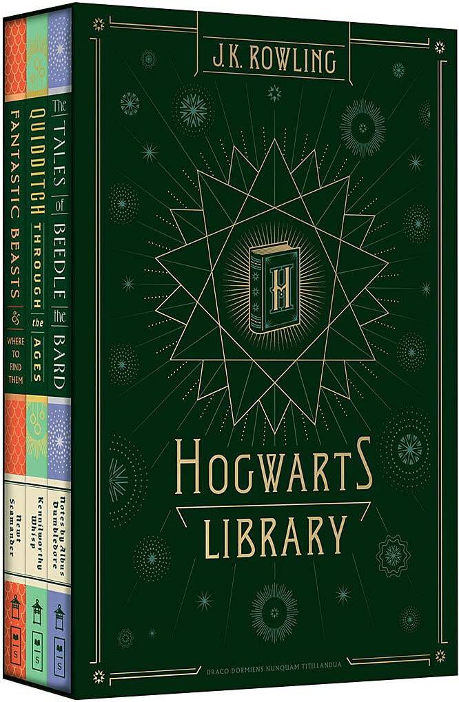 Conjunto de caixas de biblioteca de Hogwarts