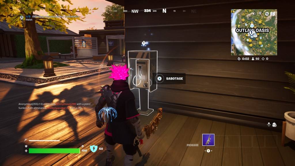 Payphone ở Fortnite.