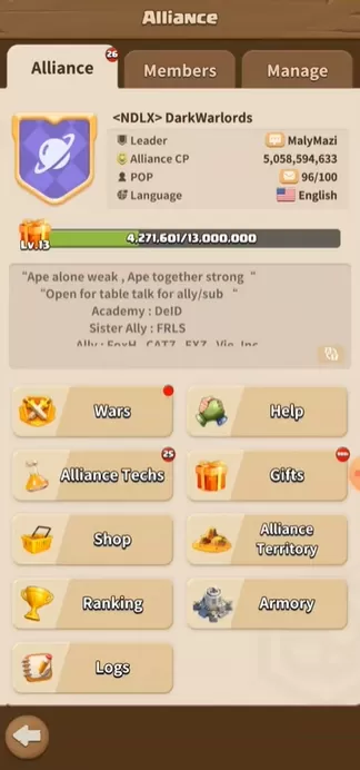 Maximiser les avantages des alliances dans le jeu de survie RTS Dark War