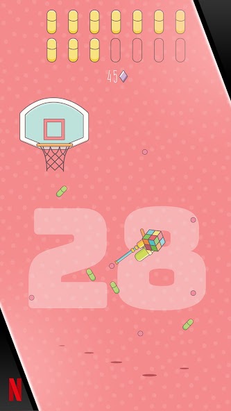 Shooting Hoops Mod Captura de tela 2