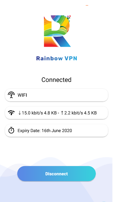 Rainbow VPN Ekran Görüntüsü 1