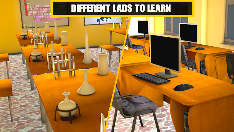 High School Girl Game: New Family Simulator 2021 螢幕截圖 1