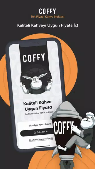 Coffy - Kahve Siparişi 螢幕截圖 0