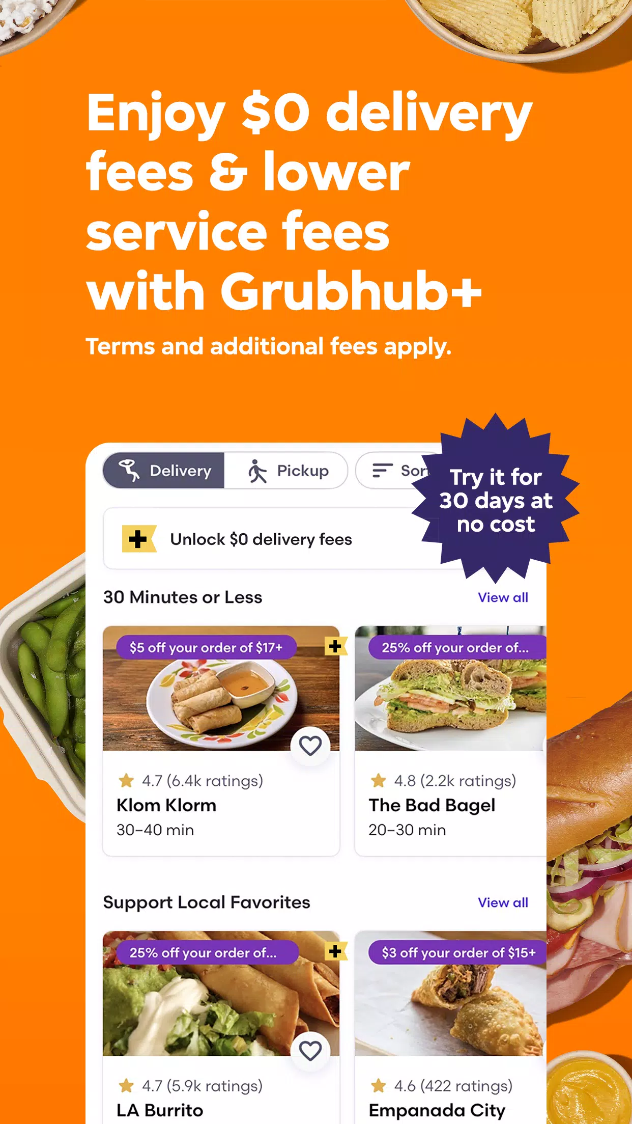 Grubhub Screenshot 3