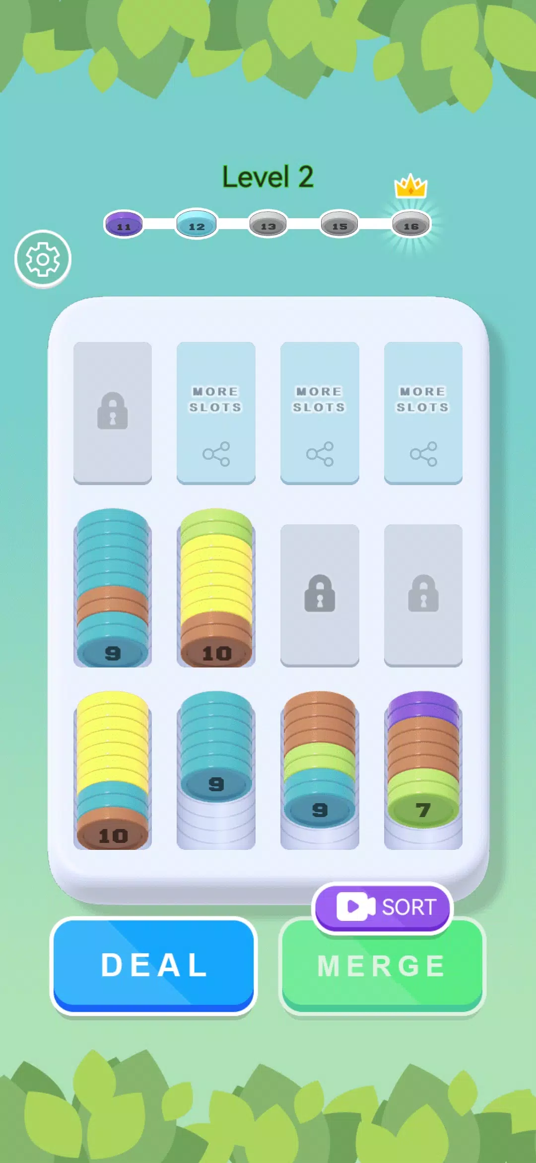 Coin Sort ภาพหน้าจอ 2