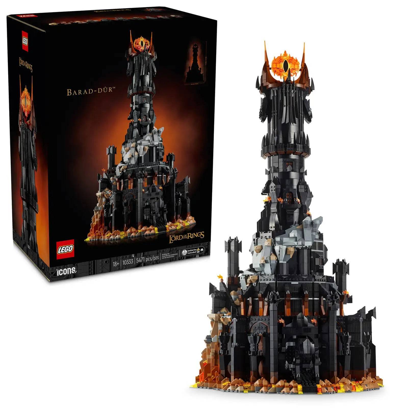 LEGO Icons The Lord of the Rings: Barad-dûr