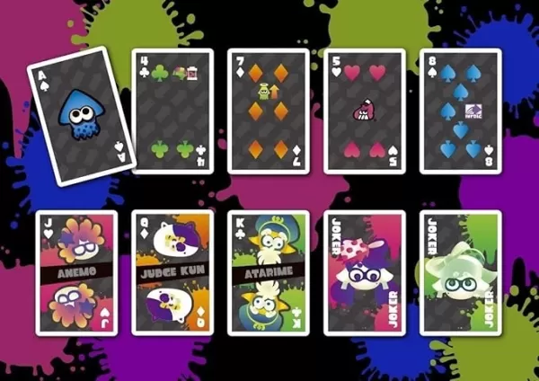 Splatoon Trump Cards