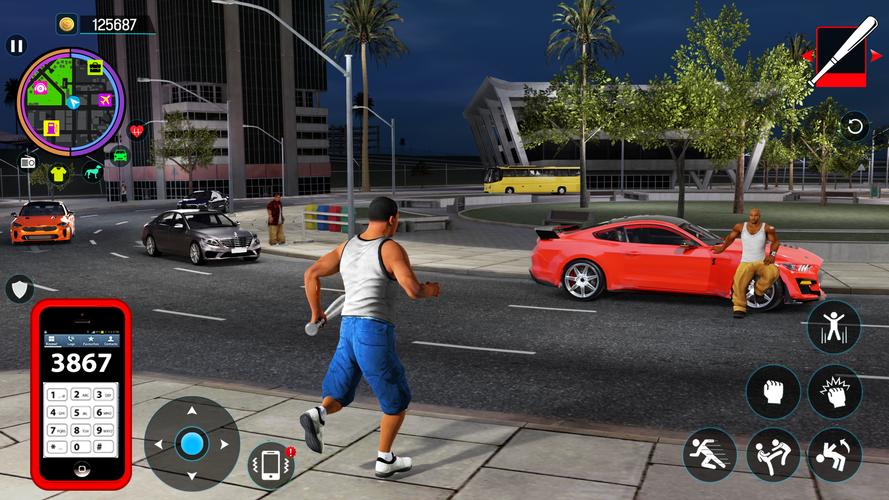 Gangster Mafia City Crime Game 螢幕截圖 1