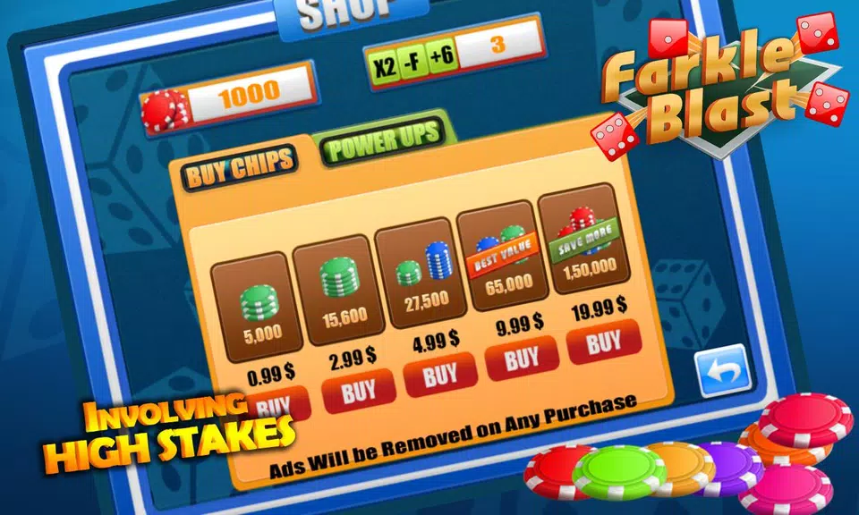 Farkle Blast Capture d'écran 2