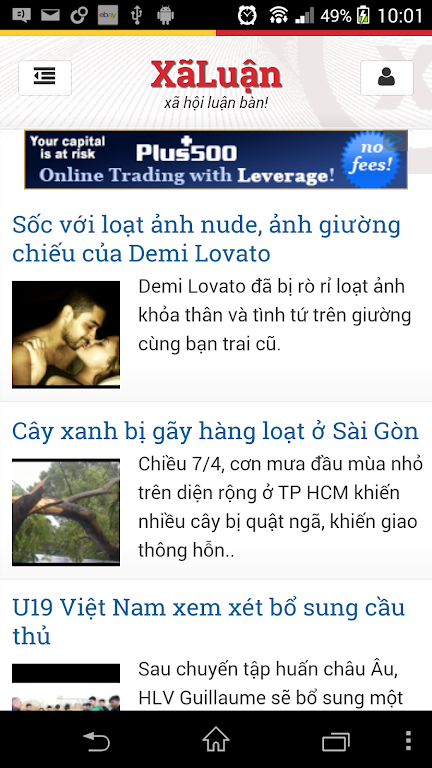 XaLuan Doc Bao Moi Tin Tuc 24h应用截图第0张