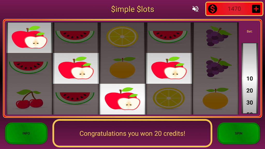 Simple Slots 스크린샷 1