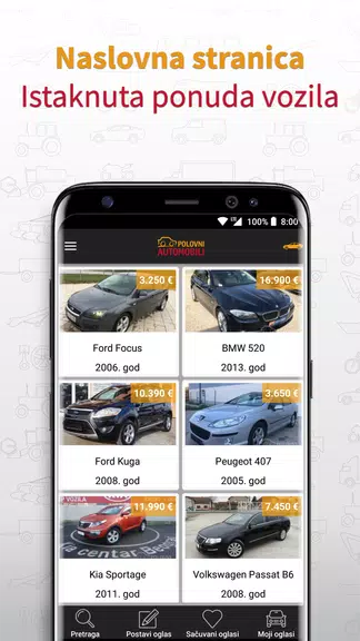 PolovniAutomobili Screenshot 0